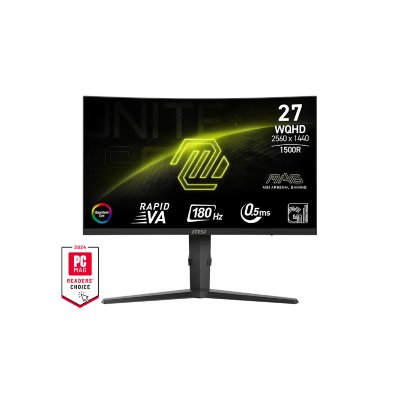 MSI  MAG 275CQRF QD E2 27" LED Rapid VA QHD 180Hz 0.5ms Curva