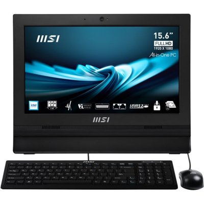 MSI Pro AP162T ADL-042XEU 15.6"" Intel N 8 Noir 256 Go