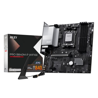 MSI  PRO B840M-P WIFI6E carte m&egrave;re AMD B840 Emplacement AM5 micro ATX