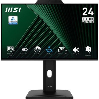MSI  pro mp242pmg &eacute;cran plat de pc 60,5 cm (23.8) 1920 x 1080 pixels full hd lcd noir