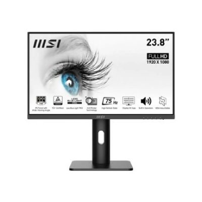 MSI  Pro MP243P 60,5 cm (23.8) 1920 x 1080 pixels Full HD LCD Noir