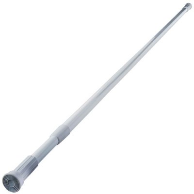 MSV  Barre de douche pour rideau Alluminuim 140-260cm Blanc