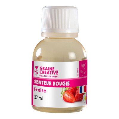 GRAINE CREATIVE MTD Products Parfum &agrave; Bougie 27 ML - Fraise - Graine cr&eacute;ative