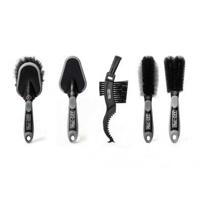 MUC OFF Muc-Off 5x Premium Brush Kit Kit, Brosse de nettoyage