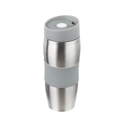 PARIS PRIX Mug double parroi isolant - D 7 x H 20 cm - Inox