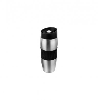 PARIS PRIX Mug isolant double paroi - D 7 x H 20 cm - Inox
