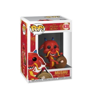 FUNKO Mulan - figurine pop! Mushu w/gong 9 cm