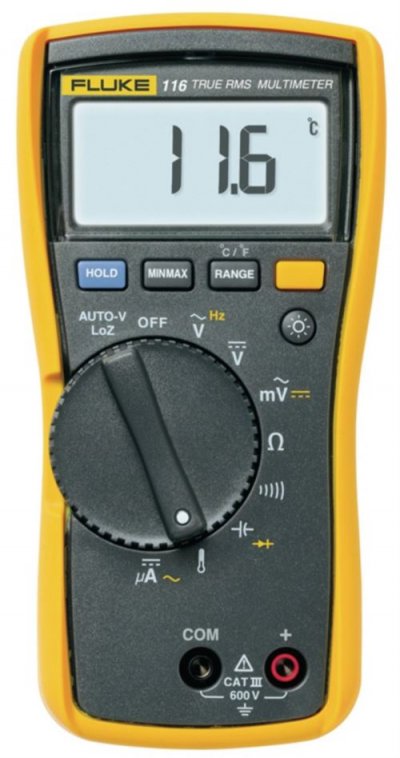 FLUKE Multim&egrave;tre Num&eacute;rique Portable Trms Ac