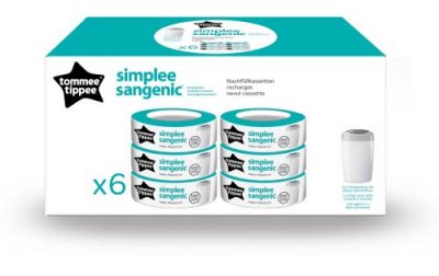 TOMMEE TIPPEE Multipack x6 Recharges Sangenic Simplee