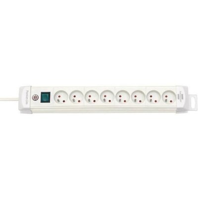 BRENNENSTUHL Multiprise Blanche Premium-plus 8 Prises Avec Interrupteur