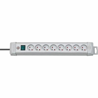 BRENNENSTUHL Multiprise Grise Premium-plus 8 Prises Avec Interrupteur