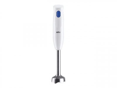 BRAUN Multiquick 1 MQ10.001M WH - Mixeur &agrave; main - 450 Watt - blanc/bleu