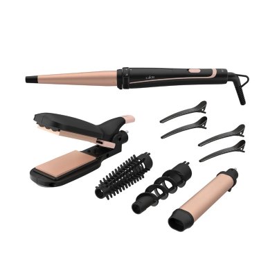 CALOR Multistyler CF4230C0 - Noir et abricot