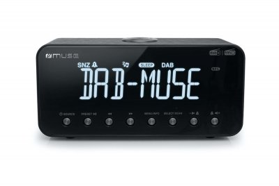 MUSE  - Horloge Radio Dab+/FM PLL Double Alarme + Bluetooth