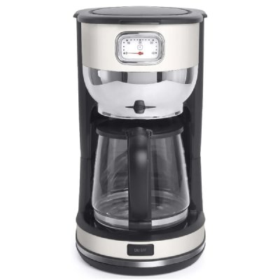 MUSE  Ms-220 Sc Drip Coffee Maker 10 Cups Argent&eacute;