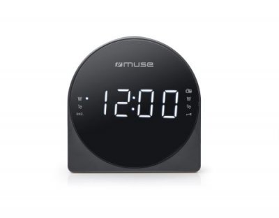MUSE  Radio-r&eacute;veil double alarme noir - m185cr - 