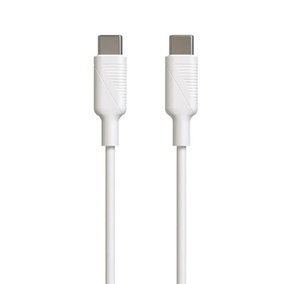 MUVIT  For Change Cable Usb C/Usb C 1.2M Blanc - Neuf