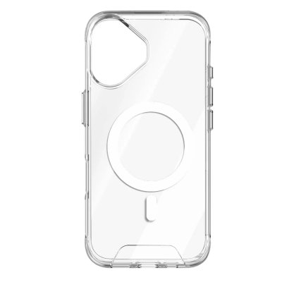 MW  Coque MagSafe pour iPhone 17 Mod&egrave;le Clear &Eacute;l&eacute;gant Antichoc Transparent
