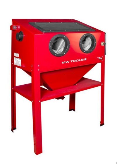 METAL WORKS Mw-tools Cabine de sablage professionnelle 220 L MW-Tools CAT410