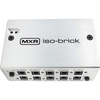 MXR  M238 Iso- brick - Multi-Alimentation p&eacute;dales effets guitare