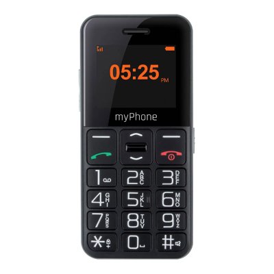 MYPHONE  halo easy negro m&oacute;vil senior 1.77'' c&aacute;mara vga bluetooth 20517