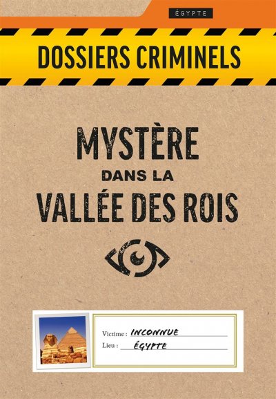 ASMODEE Myst&egrave;re Dans la Vall&eacute;e des Rois (Dossiers Criminels) 