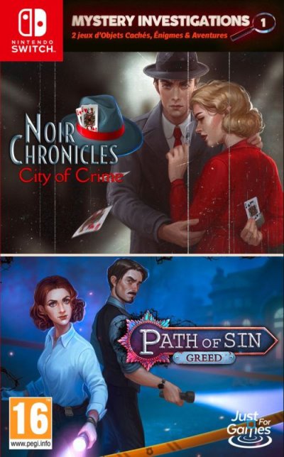 JUST FOR GAMES Mystery investigations 1 Nintendo Switch