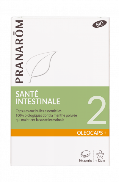 N&deg;2 Sante Intestinale Bio 30 Capsules Oleocaps+ Ol&eacute;ocaps Pranar&ocirc;m