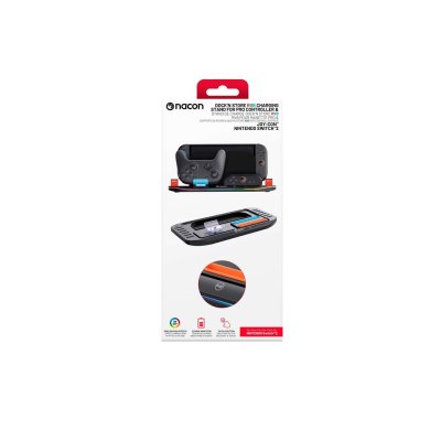 NACON  Station De Charge Xl Pour 4 Joy-con + 1 Manette Pro Pour Switch 2