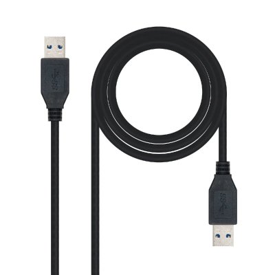 Nano Cable 10.01.1001-BK - C&acirc;ble USB 3.0, m&acirc;le-m&acirc;le, Noir, 1mts