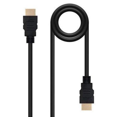 NANOCABLE Nano Cable 10.15.0301 - Cable HDMI 1.3, A/M-A/M, 1 metro, couleur noir