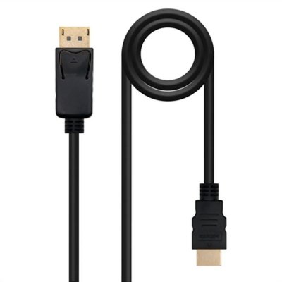 NANOCABLE  10.15.4300 M/m 50 Cm Displayport To Hdmi Cable Noir