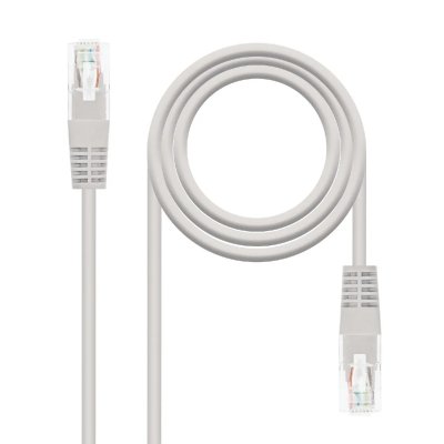 NANOCABLE  10.20.0403 - C&acirc;ble de r&eacute;seau CAT6 UTP (3 m) couleur gris