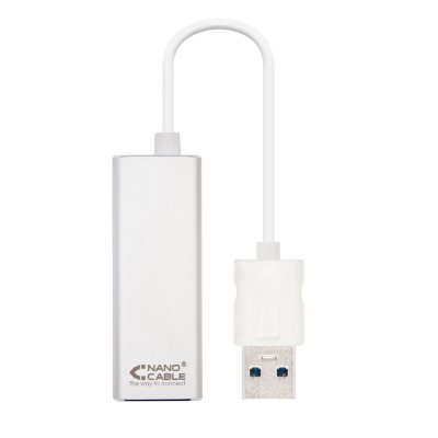 NANOCABLE  Adapter Usb 3.0 To Rj45 Nanowire 10.03.0401 15 Cm Blanc