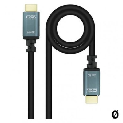 Nanocable cable hdmi 2.1 iris 8k m/m, 2 metros 10.15.8002