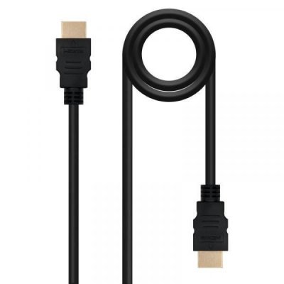 NANOCABLE  Hdmi 1.4 Cable 1 M Argent&eacute;