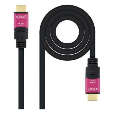 NANOCABLE  Hdmi 2.0 4k 60hz With Repeater Video Cable M/m 15 M Noir