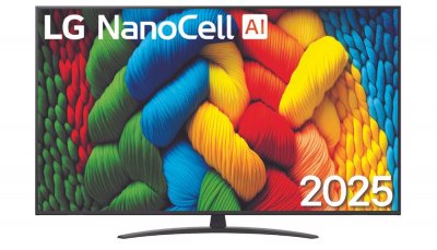 LG NANOCELL 2025 65NANO81A6A 164cm 4K HDR10 60Hz Couleurs Pures webOS 25