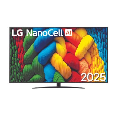 LG NANOCELL 2025 86NANO81A6A 217cm 4K HDR10 60Hz Couleurs Pures webOS 25