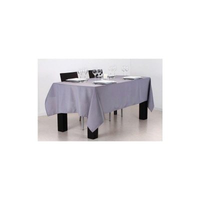 JJA Nappe anti-t&acirc;che grise 140X240 Atmosphera cr&eacute;ateur d'int&eacute;rieur - Gris