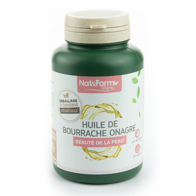 NAT & FORM NAT&FORM Original - Huiles d'Onagre et Bourrache 200 capsules