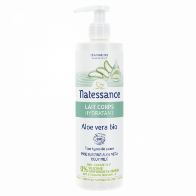 Natessance Bio Lait Corps Aloe 400ml