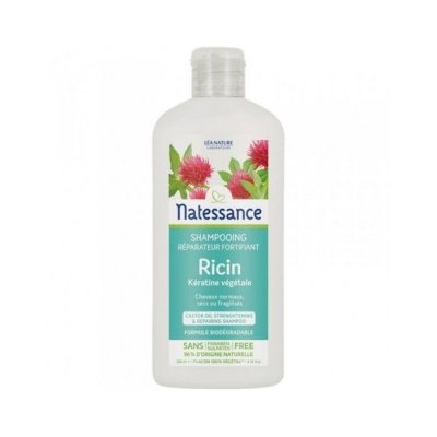 NATESSANCE  Shampoing R&eacute;parateur Fortifiant Ricin 250ml