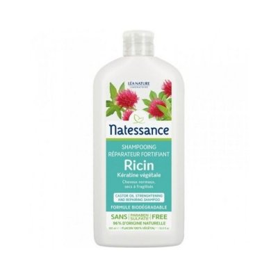 NATESSANCE  Shampoing R&eacute;parateur Fortifiant Ricin 500ml