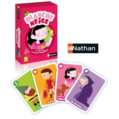 NATHAN  - Blanche Neige - Jeu de Cartes