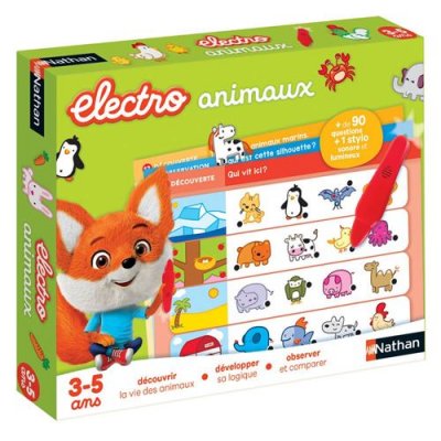 NATHAN  electro - animaux, jeu electronique DIS8410446316177