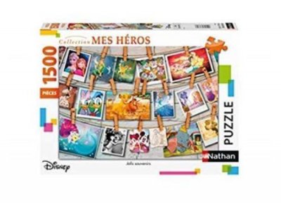 NATHAN  Puzzle 1500 pi&egrave;ces : Jolis souvenirs