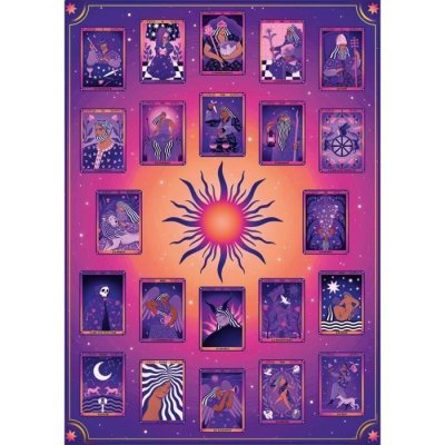 NATHAN  Puzzle 1500 pi&egrave;ces Tarot et Divination