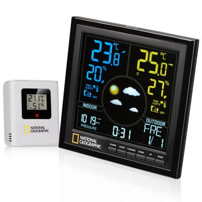 NATIONAL GEOGRAPHIC  Va Colour Rc Weather Station Noir