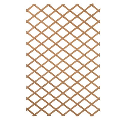 NATURE  - Treillis extensible en bois l 100x200cm - Marron